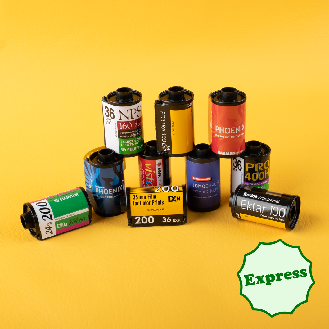Colour Film Developing - C41 - Express
